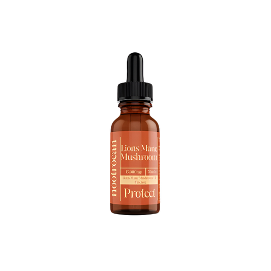 Nootrocan 15000mg Nootropic 50% Mushroom Tincture - 30ml - Lions Mane