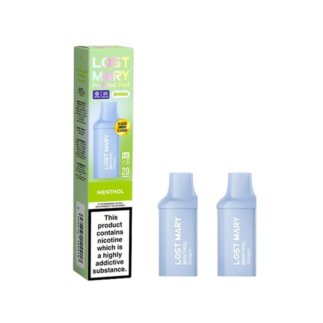 Lost Mary BM600 Refill Pod – Menthol