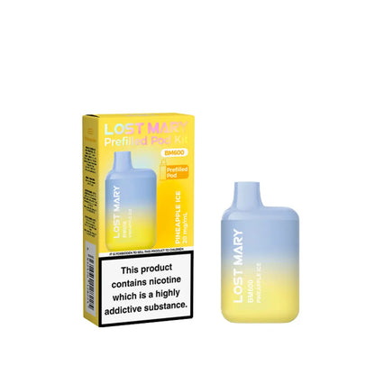 Lost Mary BM600 Rechargeable Kit – Pineapple Ice
