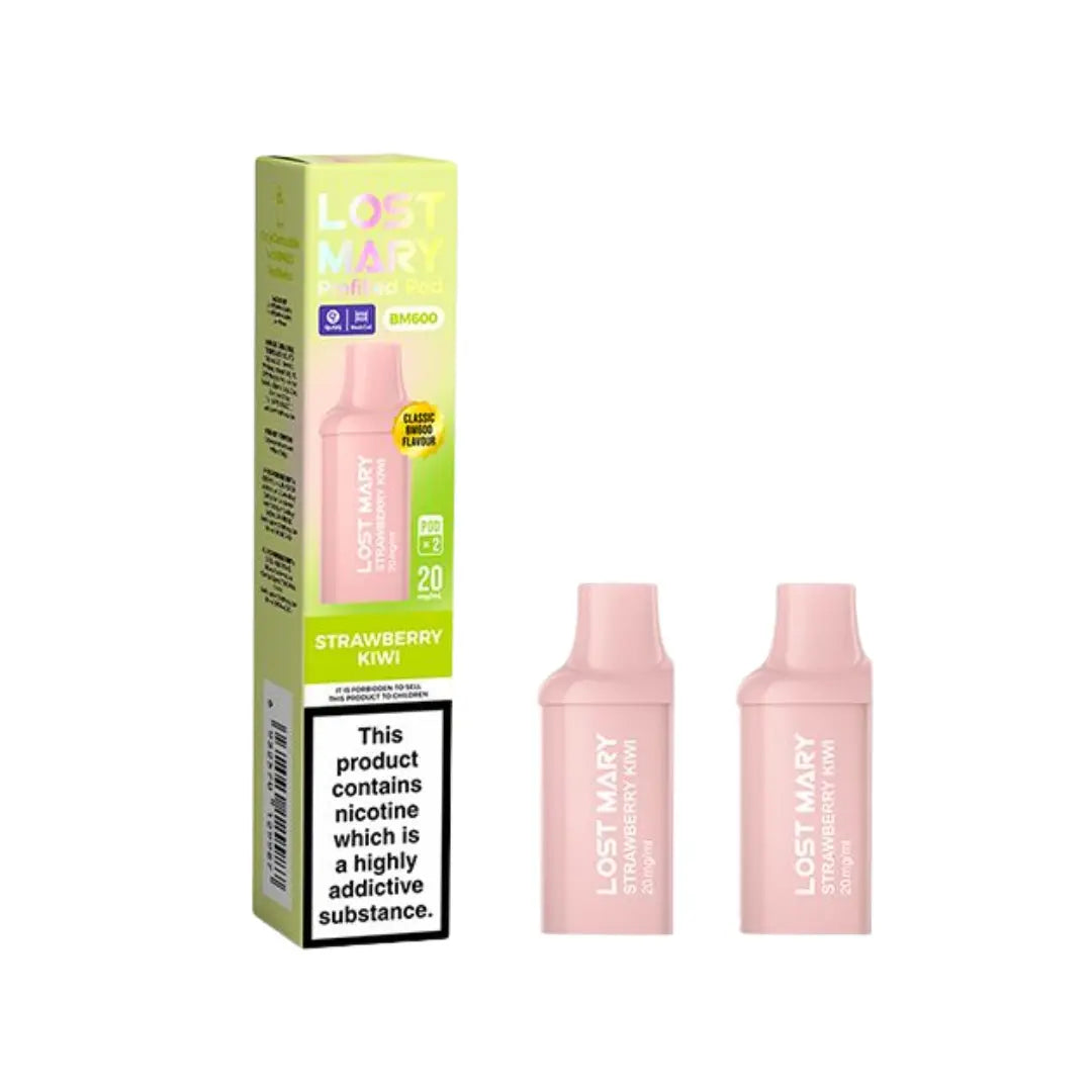 Lost Mary BM600 Refill Pod – Strawberry Kiwi