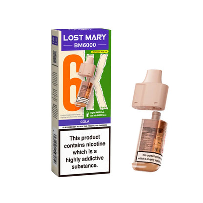 Lost Mary BM6000 Rechargeable Kit – Cola