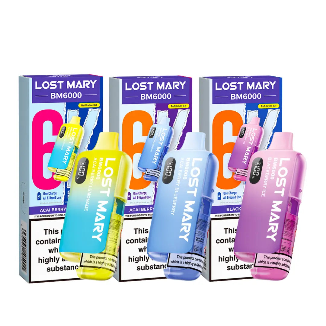 Lost Mary BM6000 Rechargeable Kit 10mg