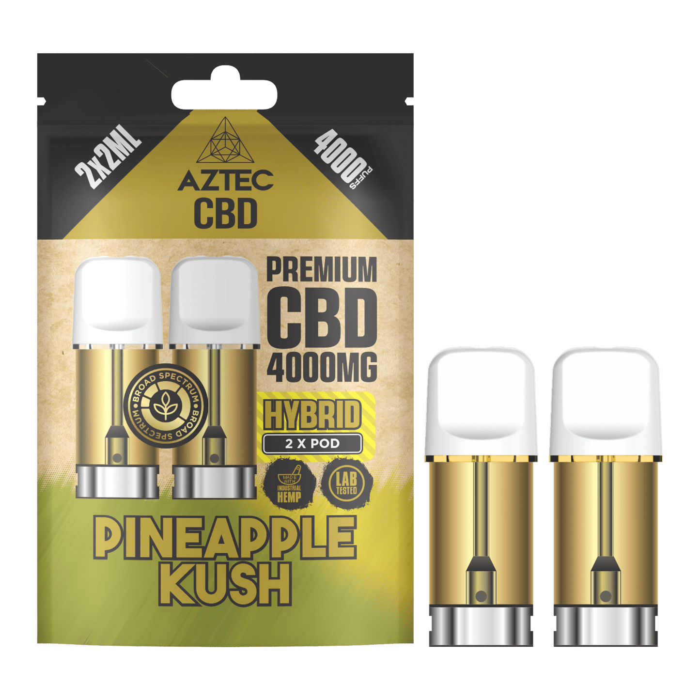 Aztec CBD Pod Refills 4000mg