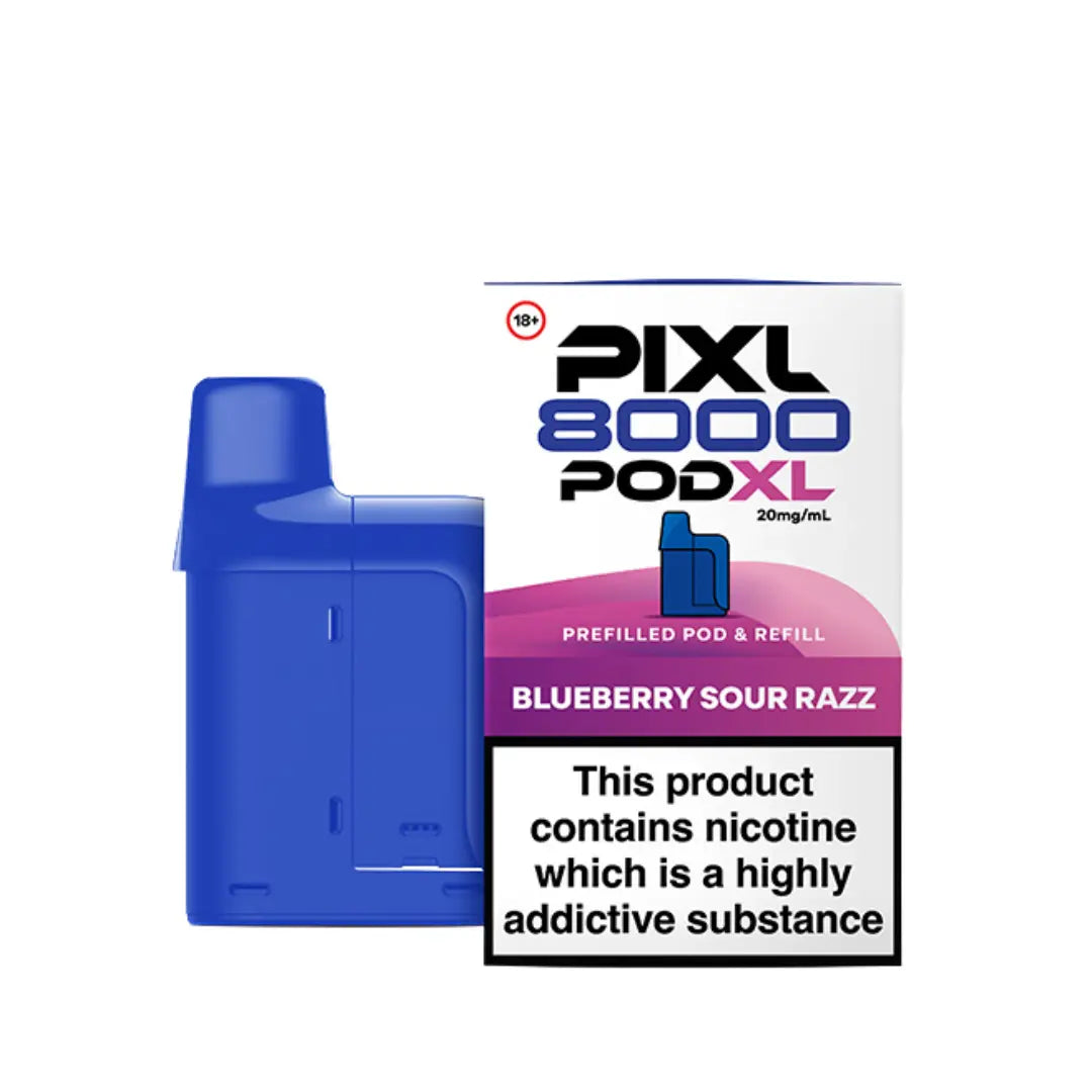 Pixl P8000 Refill Pod – Blue Sour Raspberry