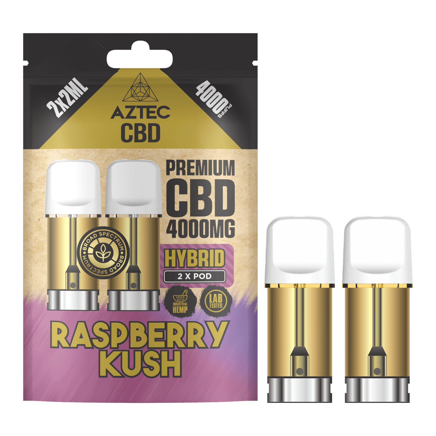 Aztec CBD Pod Refills 4000mg