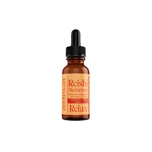Nootrocan 15000mg Nootropic 50% Mushroom Tincture - 30ml - Reishi