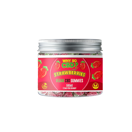 Why So CBD? Strawberries 500mg