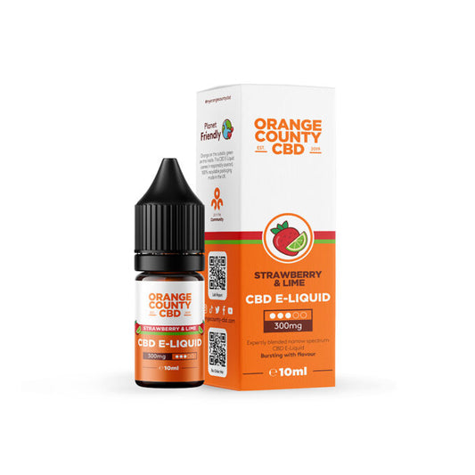 Orange County CBD 300mg Broad Spectrum - Strawberry Kiwi