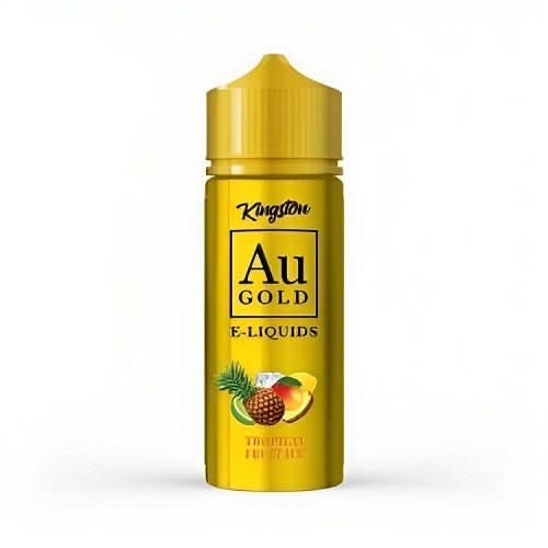 0mg AU Gold By Kingston 100ml Shortfill E-liquid (70VG/30PG) - Tropical Fruit Ice