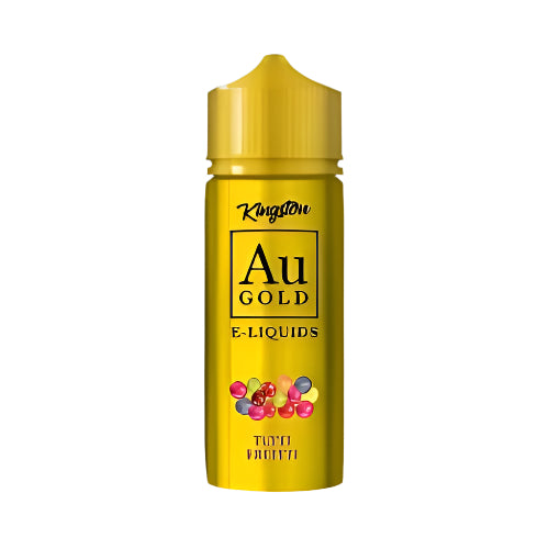 0mg AU Gold By Kingston 100ml Shortfill E-liquid (70VG/30PG) - Tutti Fruity