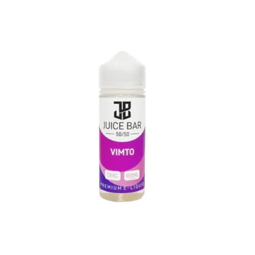 Juice Bar Shortfill 100ml E-Liquid - Vimto