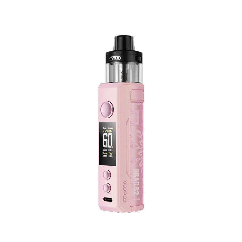 VOOPOO Drag S2 Pod Kit – Glow Pink