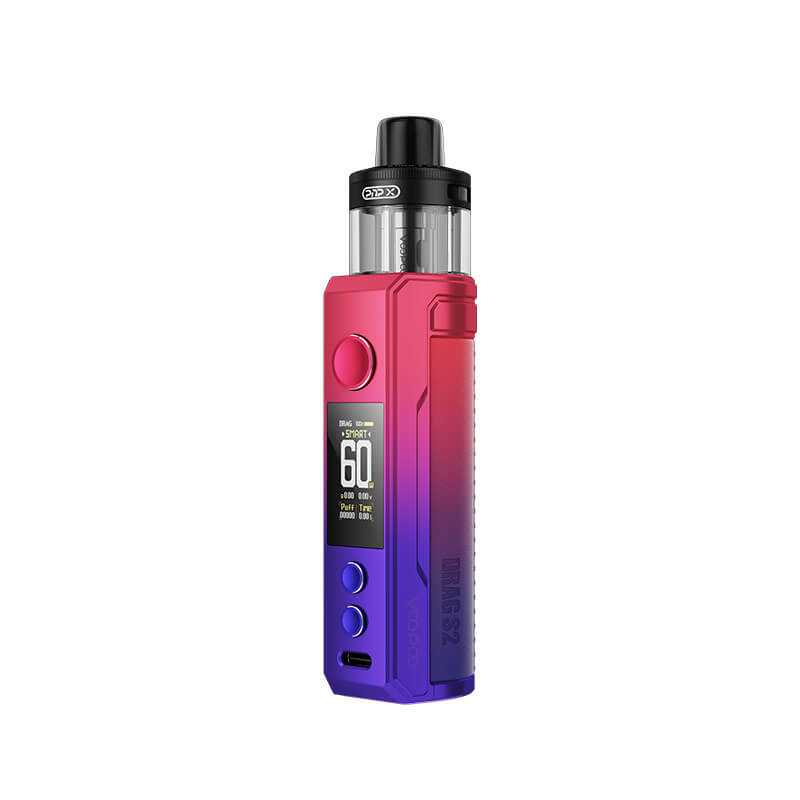 VOOPOO Drag S2 Pod Kit – Modern Red