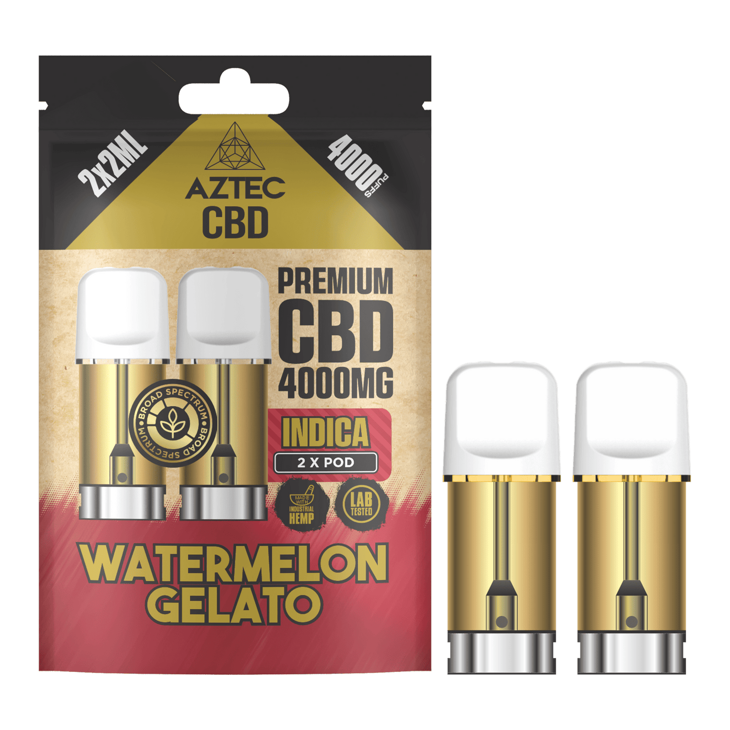 Aztec CBD Pod Refills 4000mg