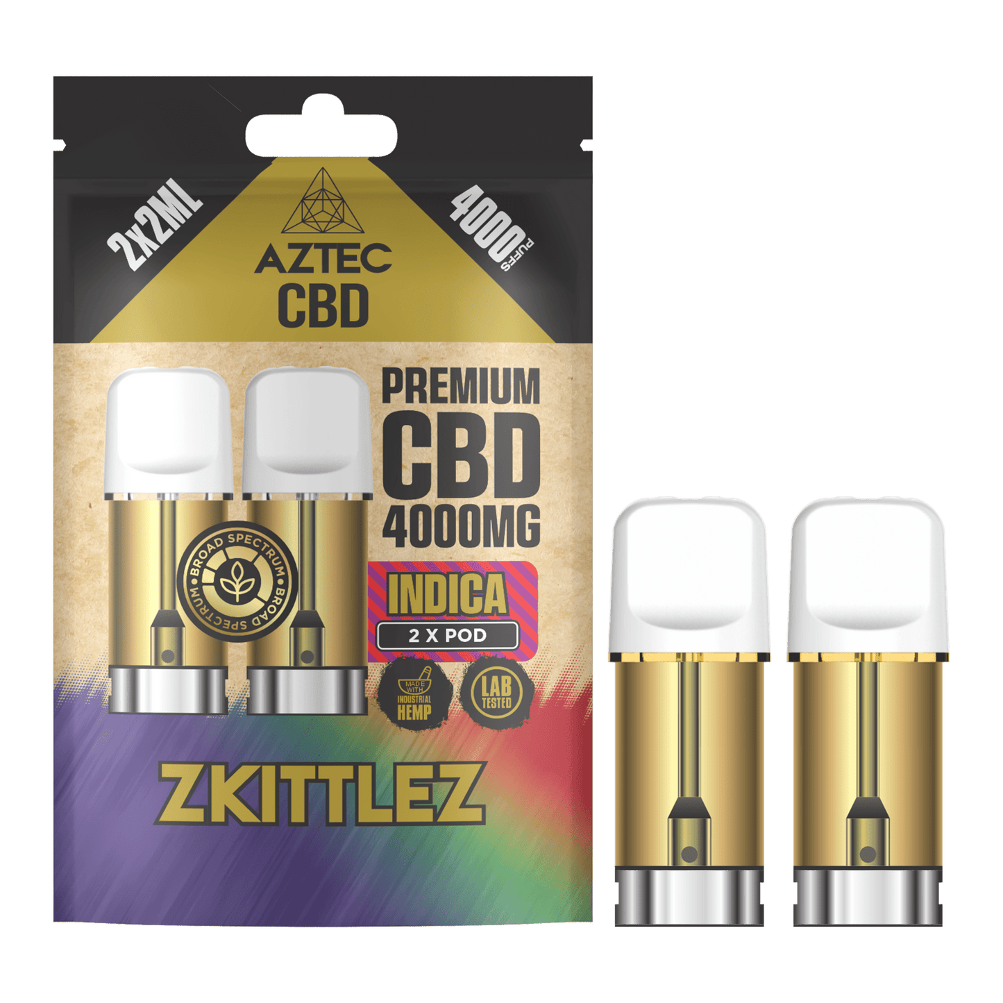 Aztec CBD Pod Refills 4000mg
