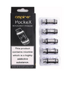 Aspire PockeX Coils 0.6ohm Pack Of 5 - Vapourette 